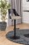Lucy bar stool Seat sand Malmo 8 Base steel matt black 2-Pack