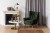 Corby coffee table Top marble white Guangxi Base steel brass brushed Ø80x45 cm