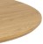 Yale dining table Top melamine matt wildoak Base melamine matt wildoak Ø120x75 cm