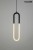Lampa wisząca PUZO S czarna