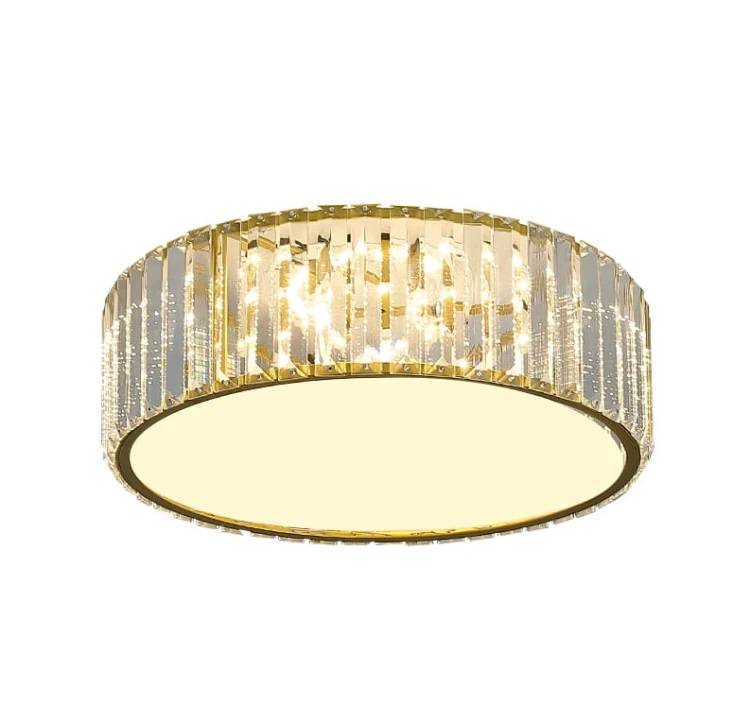 Lampa sufitowa - plafon CROWN 50 złota