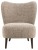 Fotel uszak Elmont mocca Java 71x75x80 cm