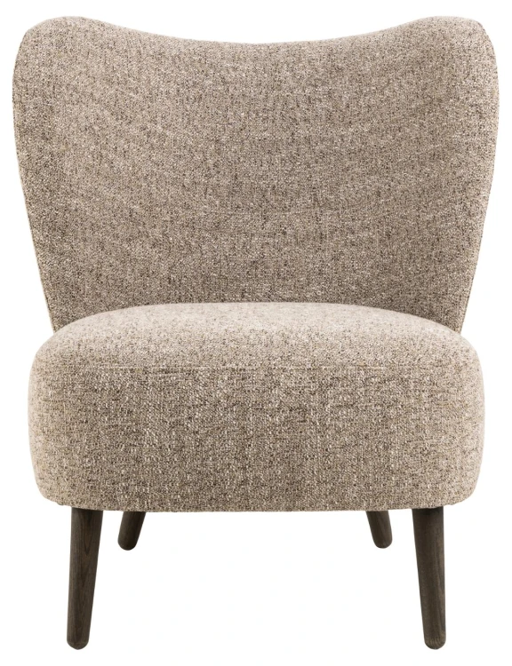 Fotel uszak Elmont mocca Java 71x75x80 cm