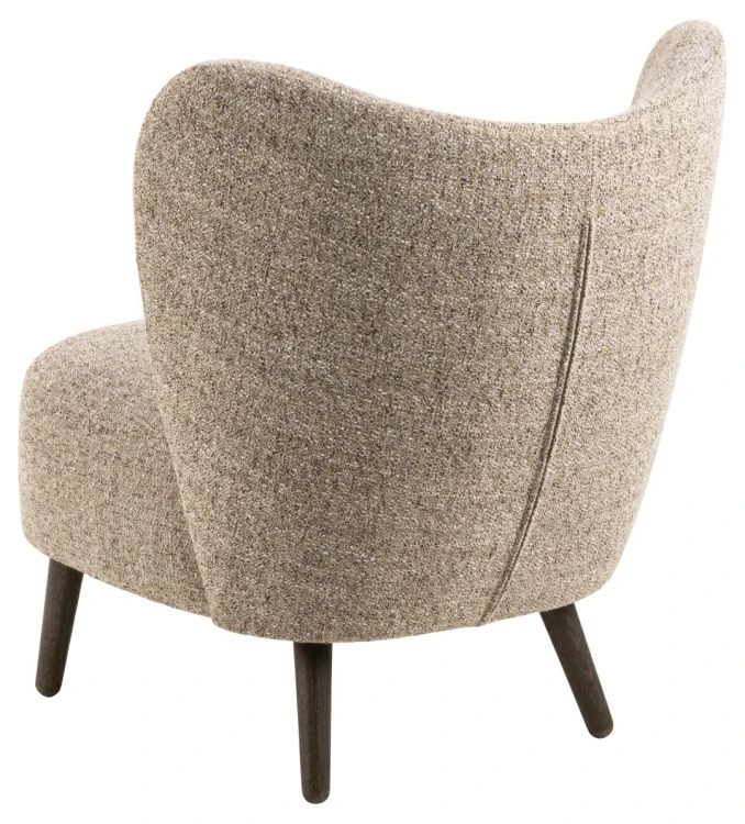 Fotel uszak Elmont mocca Java 71x75x80 cm