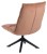Fotel wypoczynkowy Blizzard obrotowy rosewood Danny 70x80x98 cm