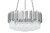 Lampa wisząca IMPERIAL SILVER 80 - stal, kryształ