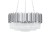 Lampa wisząca IMPERIAL SILVER 80 - stal, kryształ