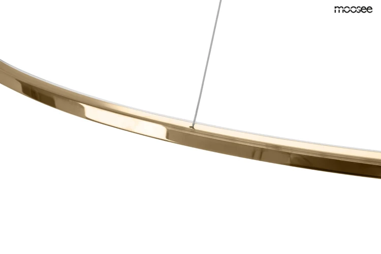 Lampa wisząca RING SLIM 150 złota