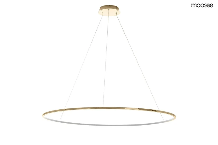 Lampa wisząca RING SLIM 150 złota