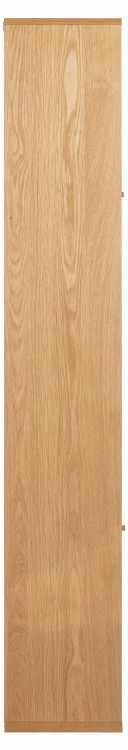 Regał Rangoon dąb szeroki 90x30x180 cm