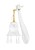 Lampa ścienna GIRAFFE biała