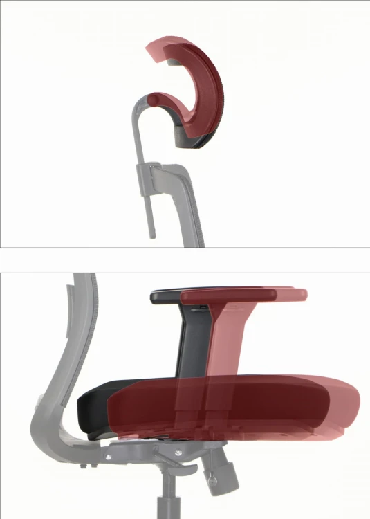 Fotel ergonomiczny CUTLER czarny