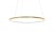 Lampa wisząca RING SLIM 60 złota
