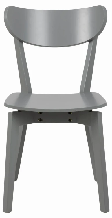 Krzesło drewniane Roxby szare