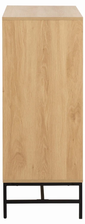 Komoda Albany 4 szuflady dąb 80,6x40x100,1 cm