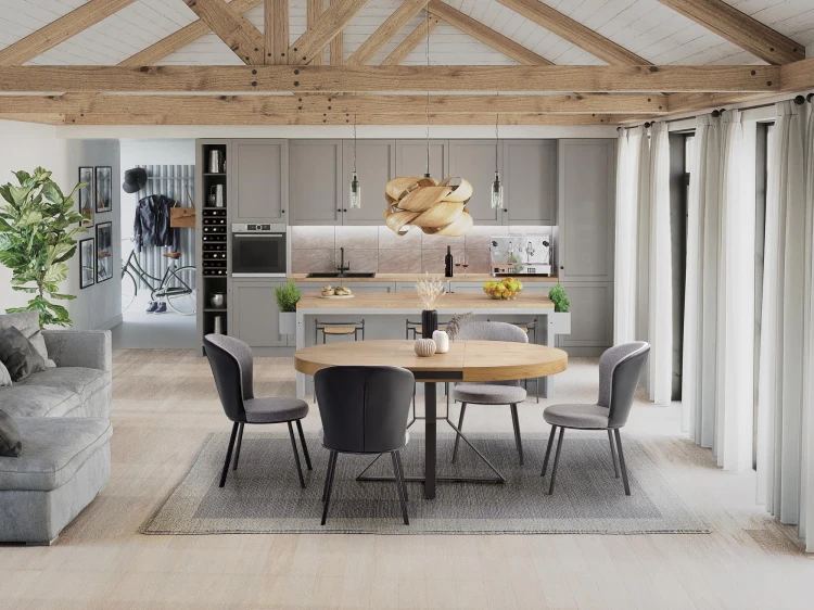 Stół rozkładany MERCY dąb złoty