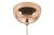Lampa wisząca FUSION 40 miedziana - akryl