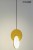 Lampa wisząca DISCO złota