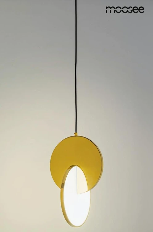 Lampa wisząca DISCO złota