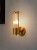 Lampa ścienna PILAR złota