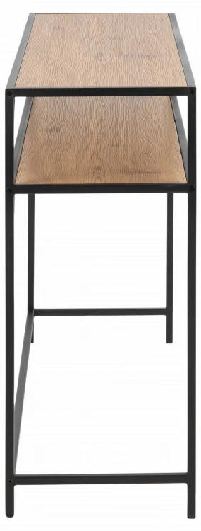 Konsolka Seaford dziki dąb 120x35x79 cm