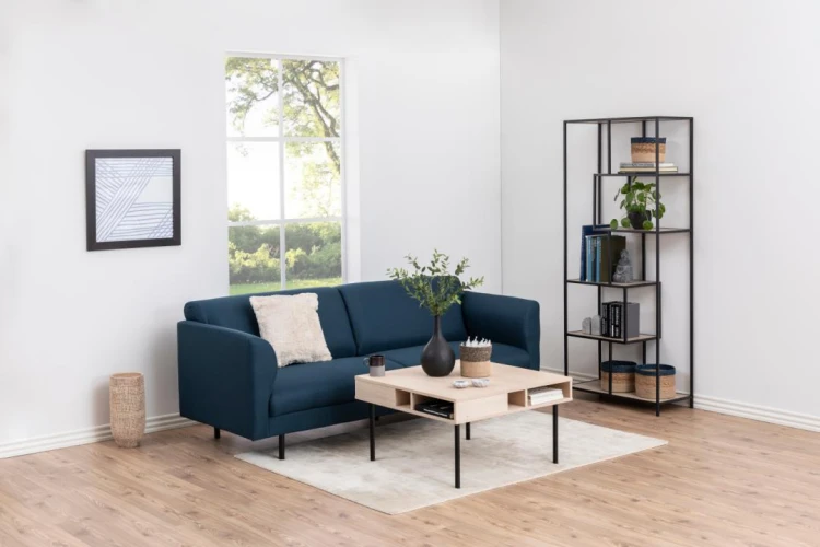 Regał Seaford dziki dąb 77x35x185 cm