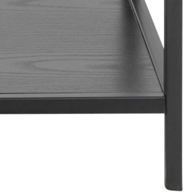 Konsolka Seaford czarny jesion 100x35x79 cm