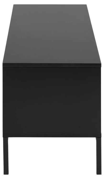 Szafka RTV Seaford TV czarny jesion 140x40x45 cm