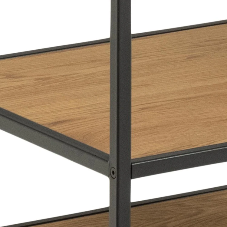 Regał Seaford dziki dąb 77x45x165 cm