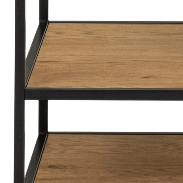 Regał Seaford dziki dąb 77x45x165 cm