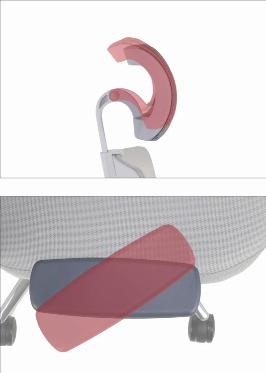 Fotel ergonomiczny CUTLER GF szary