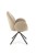 Krzesło K498 cappuccino tkanina boucle