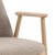 Krzesło drewniane Leo beżowe Monza 60
