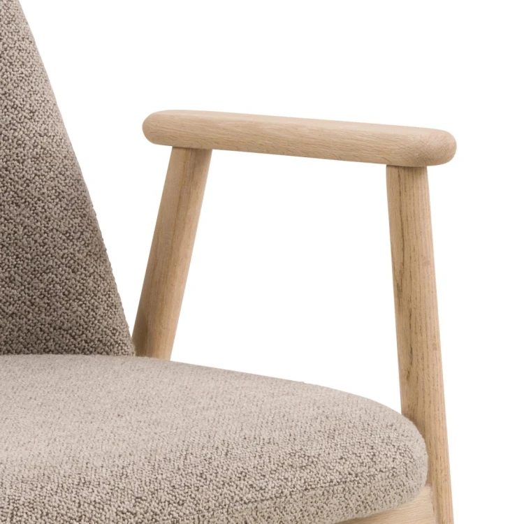 Krzesło drewniane Leo beżowe Monza 60