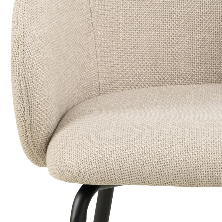 Krzesło do jadalni Eleanor beżowe Basel 24