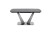 Stół rozkładany FANGOR ciemny popiel 160-220 cm