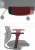 Fotel ergonomiczny AKCENT PLUS czarny mechanizm samoważący podłokietniki 4D