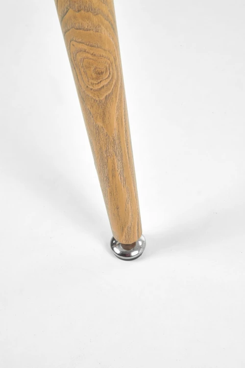 Stół rozkładany EDWARD biały  - dąb san remo