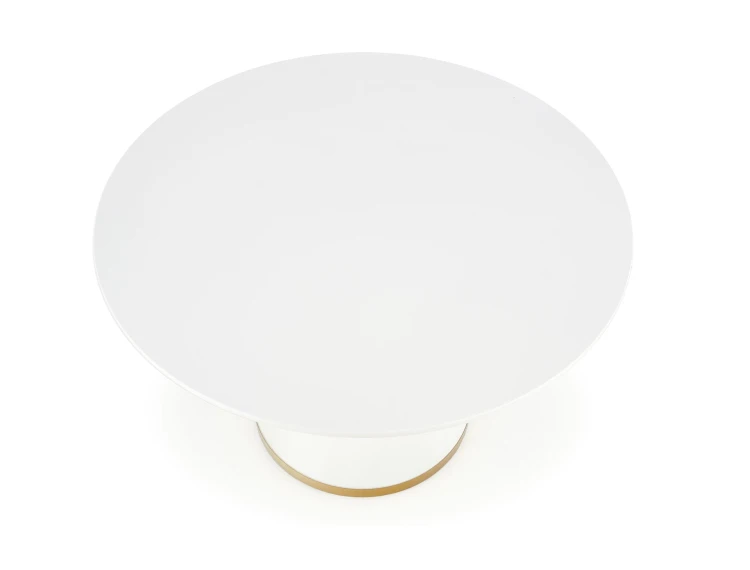 Stół okrągły VEGAS biały 120 cm