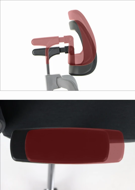 Fotel ergonomiczny XELO tkanina
