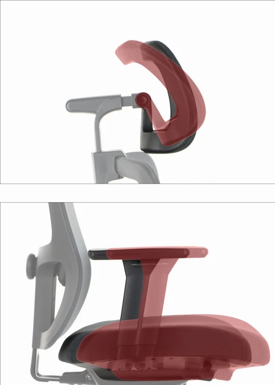 Fotel ergonomiczny XELO tkanina