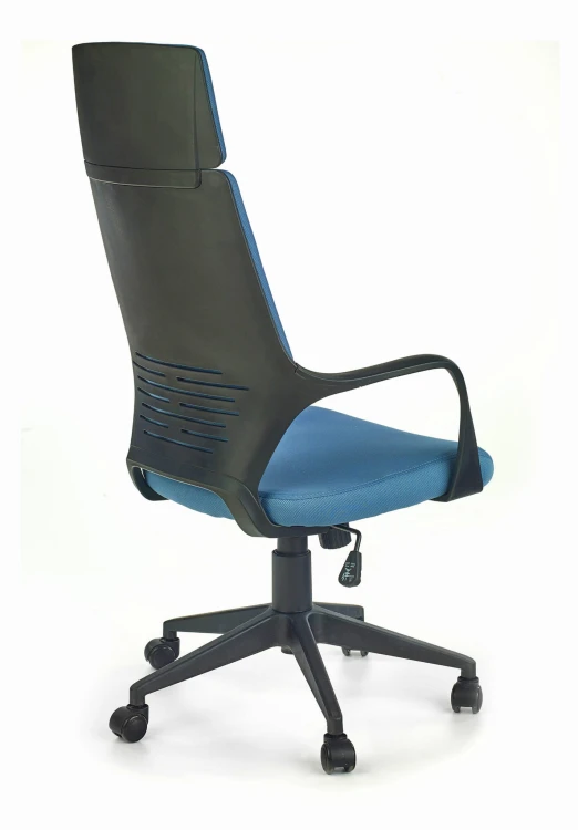 Fotel biurowy VOYAGER tkanina niebieska