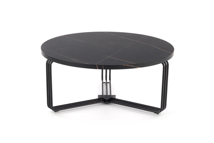 Ława ANTICA czarny marmur 80 cm
