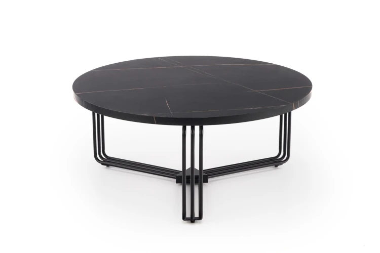 Ława ANTICA czarny marmur 80 cm