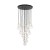 Lampa wisząca NILOS BLACK GOLD 26