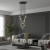 Lampa wisząca NILOS BLACK GOLD 17