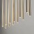 Lampa wisząca PIANO BLACK GOLD 12