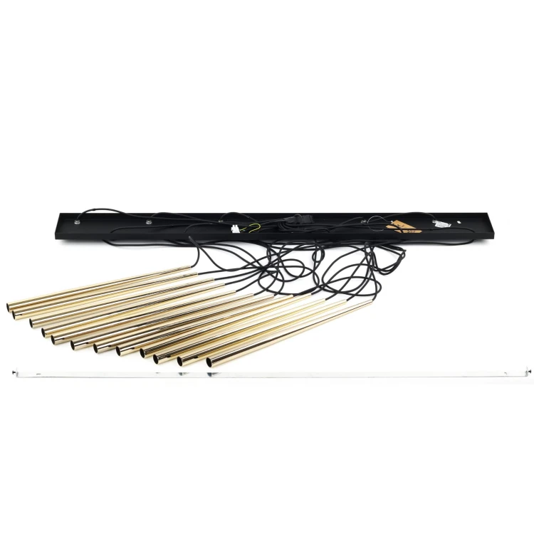 Lampa wisząca PIANO BLACK GOLD 12