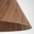 Lampa wisząca SOLIS WOOD dąb ciemny