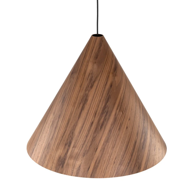 Lampa wisząca SOLIS WOOD dąb ciemny